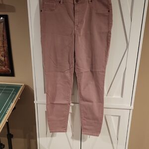 Mauve Maurices Skinny Jeans